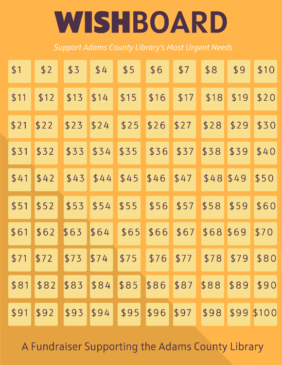 Wish Board Adams County Library